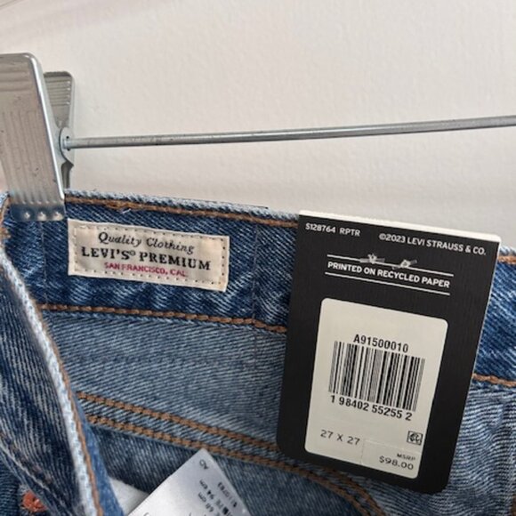 NWT 501 90's Ankle Woman's Jean (27W x 27L) - Picture 12 of 12